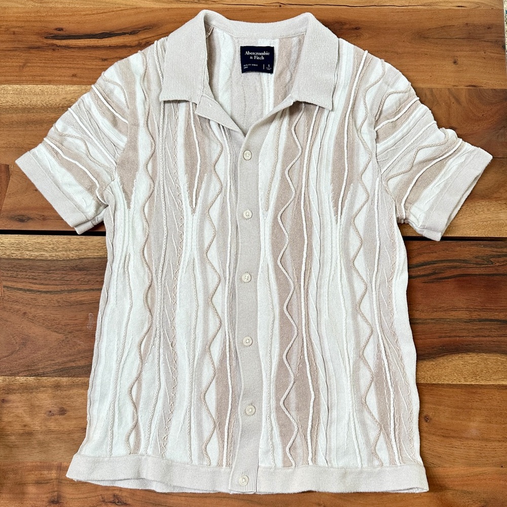 Abercrombie polo sweater.